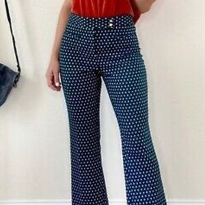 Anthropologie Charlie crop flare pants
